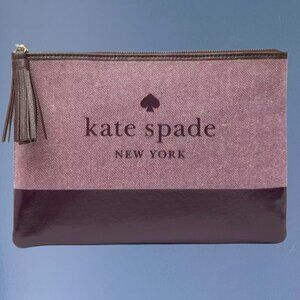 *NWOT* Kate Spade Leather Tassel Clutch
